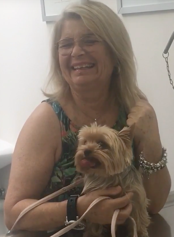 Cabinet Vétérinaire International,Geneva Veterinarian, veterinarian Geneva, its-bitsy with owner